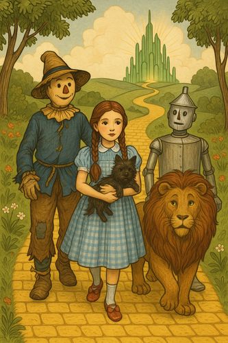 Cover of El maravilloso mago de Oz (L. Frank Baum)